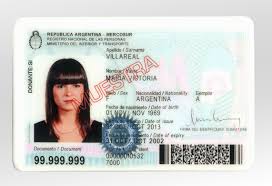 Muestra foto DNI frente