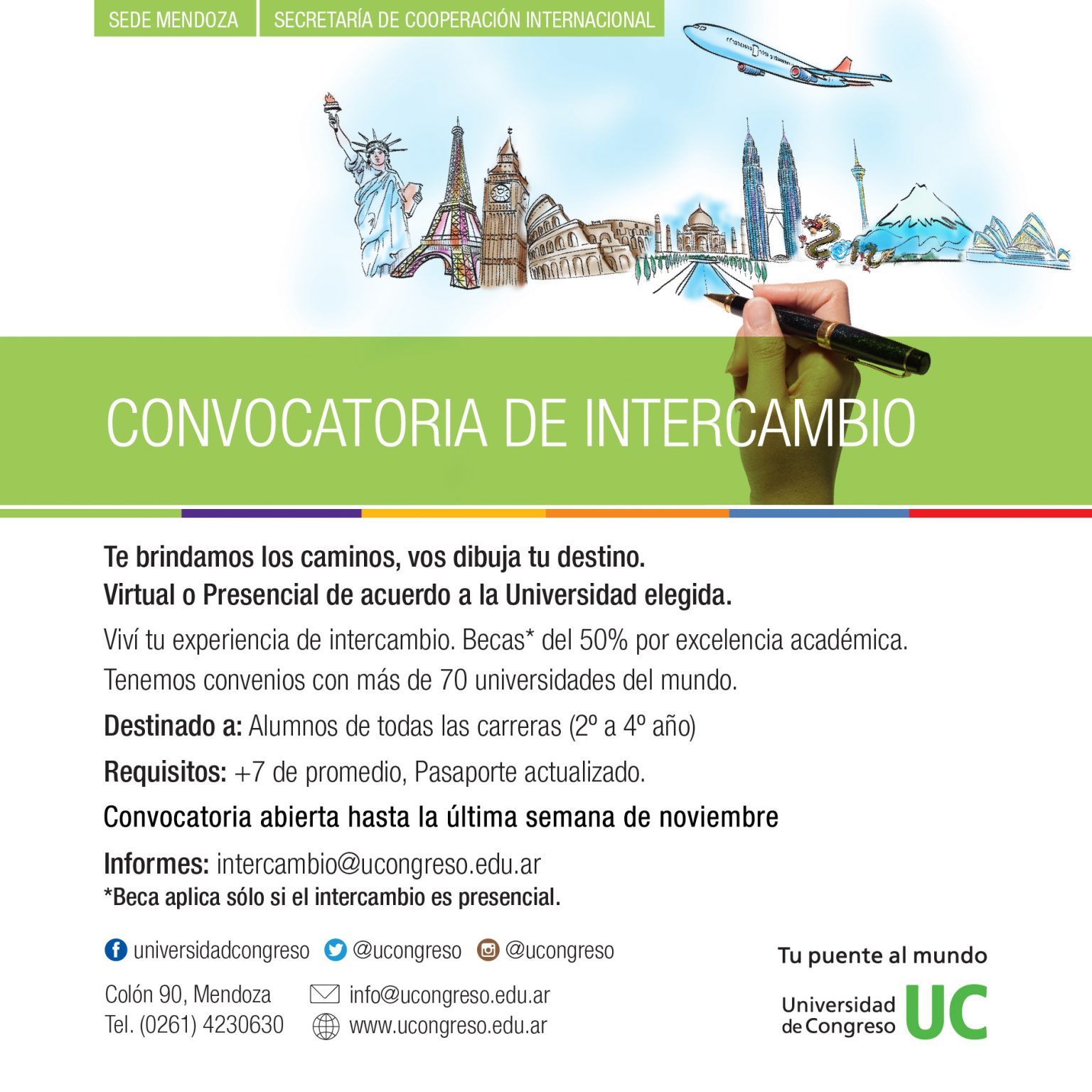 Convocatoria De Intercambio Universidad De Congreso Universidad De Congreso 1159